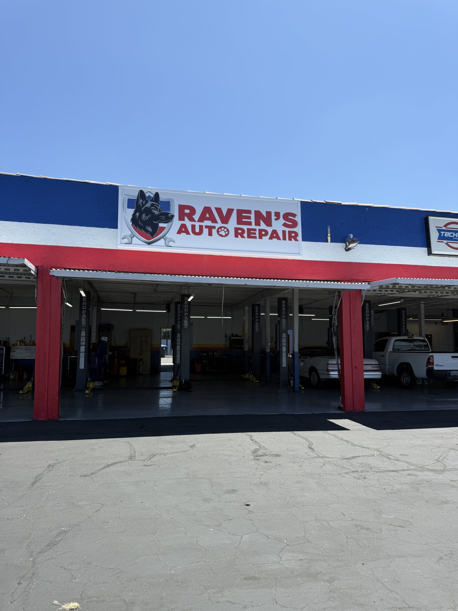 Raven's Auto Repair Garden Grove location