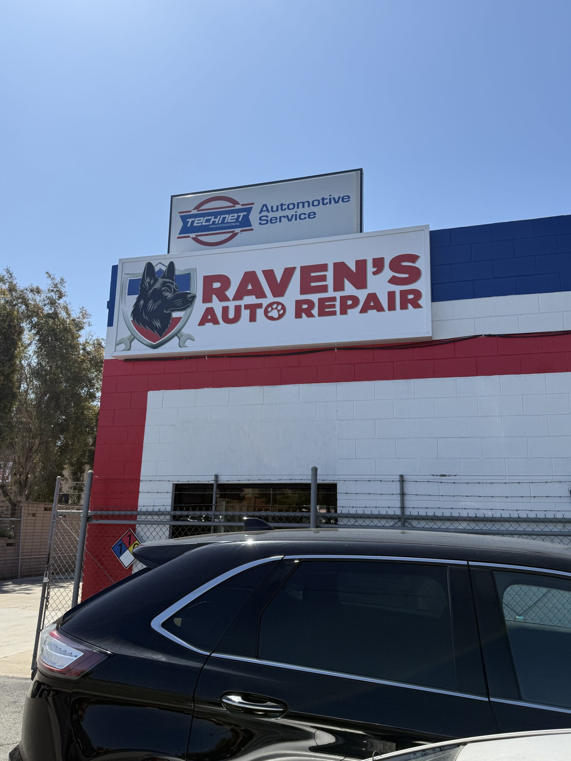 Raven's Auto Repair Fullerton location